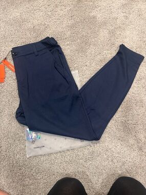 YoungLA Navy Blue Dapper Dress Pants